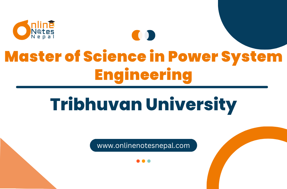 Master of Science in Power System Engineering